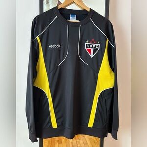 Vintage 2010 São Paulo FC 🇧🇷 (SPFC) Soccer Goalie Training Jersey Reebok Sao